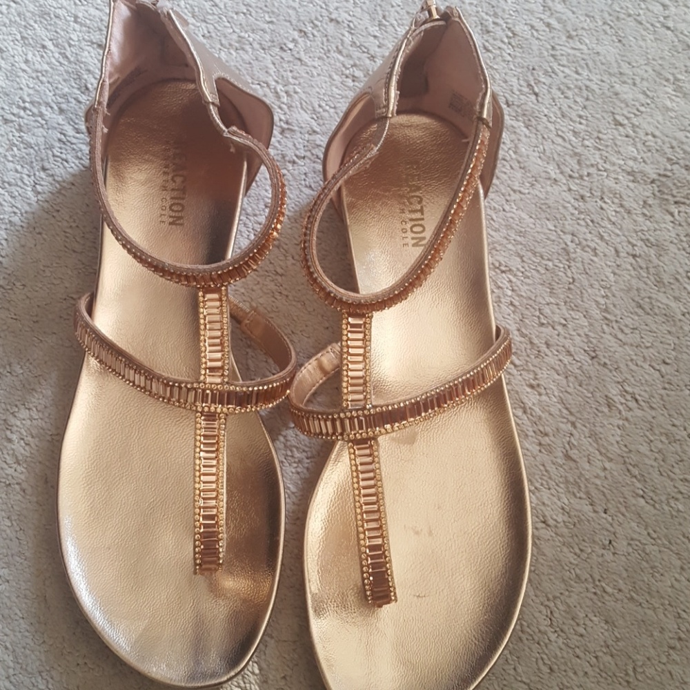 Rose Gold Sandals